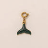 Stainless Steel Marine Life Fashion Pendant With Furnace Vacuum Plating And 18K Gold Color Preservation