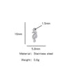 Stainless Steel Marine Series Shell Conch Sea Star Jewelry Accessories Pendant With Electroplating