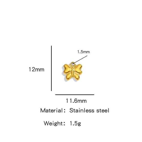 Stainless Steel Marine Series Shell Conch Sea Star Jewelry Accessories Pendant With Electroplating