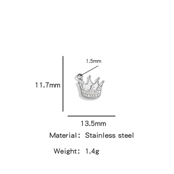 Stainless Steel Marine Series Shell Conch Sea Star Jewelry Accessories Pendant With Electroplating