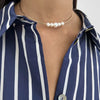 Stainless Steel Marine Shell Pendant Collar Natural Retro Fashion Women's
