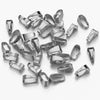 Stainless Steel Melon Buckle Golden Glossy Embossed Diy Necklace Accessories Electroplated