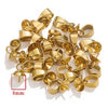Stainless Steel Melon Buckle Pendant Jewelry Electroplated Gold Handmade Diy Accessories