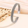 Stainless Steel Mesh Double Row Braided Bracelet With Magnet Buckle And Electroplating