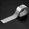 Stainless Steel Milanese Watch Strap With Buckle Geometric Style For Smart Watches