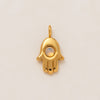 Stainless Steel Mini Elephant Lotus Heart Pendant Necklace Vacuum Plated 18K Gold Color Preservation