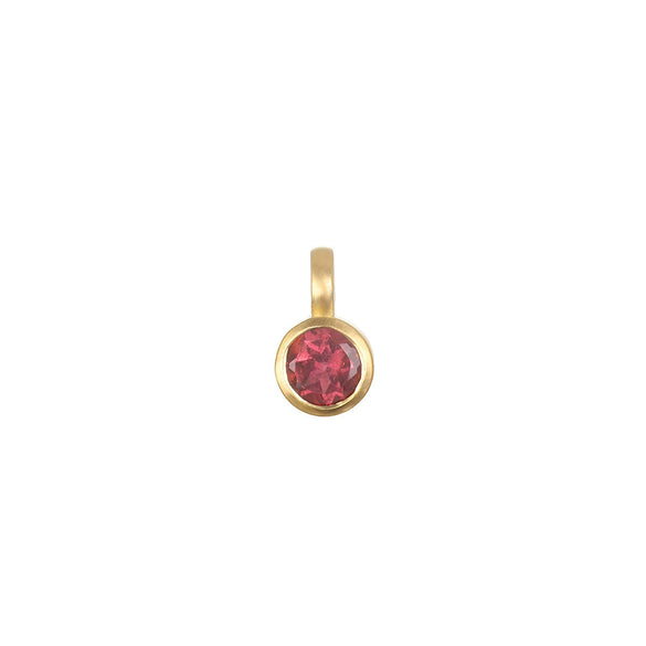 Stainless Steel Mini Elephant Lotus Heart Pendant Necklace Vacuum Plated 18K Gold Color Preservation