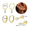 Stainless Steel Minimalist Women's Piercing Jewelry Ear Bone Nails And Cochlear Nails