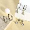 Stainless Steel Minimalist Women's Piercing Jewelry Ear Bone Nails And Cochlear Nails