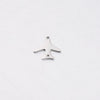 Stainless Steel Mirror Finish Polishing Aircraft Shape Pendant Jewelry Accessories