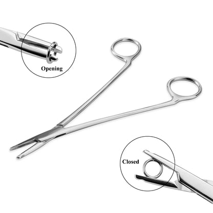 Stainless Steel Mirror Polished Flaring And Closing Two-in-one Body Piercing Tattoo Tool Pliers