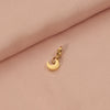 Stainless Steel Moon Pendant Jewelry Accessories With Electroplating And Small Fresh Style