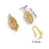 Stainless Steel Multistrand Snap Button Jewelry Accessories For Diy Handmade Bracelet And Necklace Connection Buckle Round Pattern Electroplated