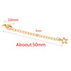 Stainless Steel Natural Style Belt Chain Tail Chain Extension Chain Buckle Lobster Buckle Jewelry Accessories With Electroplating