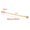 Stainless Steel Natural Style Belt Chain Tail Chain Extension Chain Buckle Lobster Buckle Jewelry Accessories With Electroplating