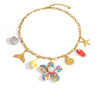 Stainless Steel Necklace Animal Style Ushaped Star Shaped Zodiac Electroplated