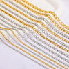Stainless Steel NK Chain Gold Jewelry Chain DIY Accessories Necklace Bracelet Fashion Cuban Chain Hip Hop Popular Accessories