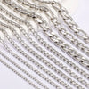 Stainless Steel NK Chain Gold Jewelry Chain DIY Accessories Necklace Bracelet Fashion Cuban Chain Hip Hop Popular Accessories