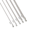 Stainless Steel Nk Cuban Necklace Electroplated Gold With Geometric Elements
