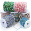 Stainless Steel O Shape Geometric Handmade Electroplated Beads Chain Jewelry Accessories For Necklace Bracelet