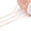 Stainless Steel O Shape Geometric Handmade Electroplated Beads Chain Jewelry Accessories For Necklace Bracelet