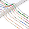 Stainless Steel O Shape Geometric Handmade Electroplated Beads Chain Jewelry Accessories For Necklace Bracelet