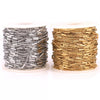 Stainless Steel O Shaped Chain Necklace Diy Accessories Handmade Jewelry With Electroplating Treatment
