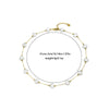 Stainless Steel Ocean Life Electroplating Necklace Bracelet Set For Women Accessories