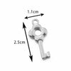 Stainless Steel Oil Pressure Hollow Geometric Pendant Diy Jewelry Accessories With Electroplating