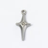 Stainless Steel Oil Pressure Pendant Bow Kt Cat Fourpointed Star 18K Gold Plated Necklace Hanging Ornaments