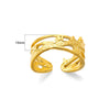 Stainless Steel Oil Pressure Ring Irregular With Crown Heart Shape Letters Numbers Text Electroplated Unisex