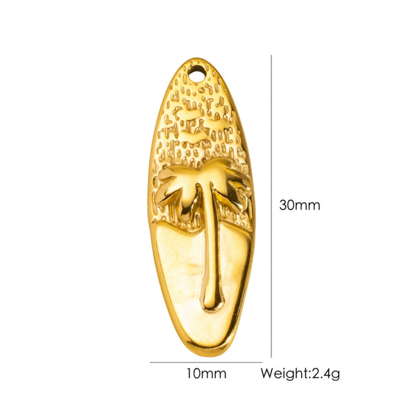 Stainless Steel Oildrip Coffee Cup Sailboat Fish Bicycle Pendant Accessories Electroplated