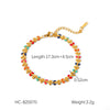 Stainless Steel Oildropping Cherry Women's Bracelet