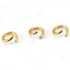 316L Stainless Steel Open Ring Accessories Electroplated Bracelet Necklace Accessories