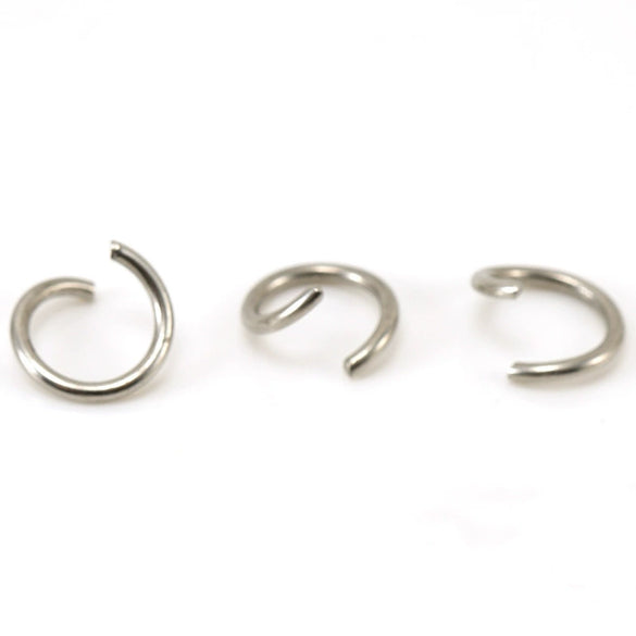 316L Stainless Steel Open Ring Accessories Electroplated Bracelet Necklace Accessories