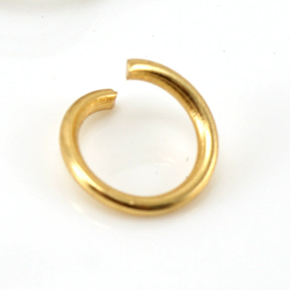 316L Stainless Steel Open Ring Accessories Electroplated Bracelet Necklace Accessories