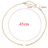 Stainless Steel Oshaped Cross Half Chain Broken Cuban Chain Hanging Double Ring Chain Cartoon Geometric Diy Jewelry Accessories Necklace With Electroplating