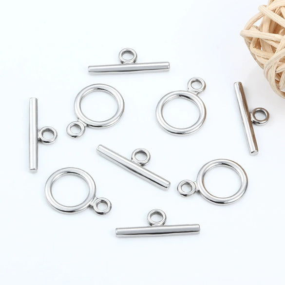 Stainless Steel Ot Buckle Jewelry Accessories For Necklace Bracelet Clothing Chain With Electrolysis Treatment