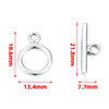 Stainless Steel Ot Buckle Jewelry Accessories For Necklace Bracelet Clothing Chain With Electrolysis Treatment