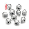 Stainless Steel Oval Drop And Curved Electroplated Spacer And Positioning Beads For Diy Jewelry Accessories