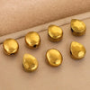 Stainless Steel Oval Drop And Curved Electroplated Spacer And Positioning Beads For Diy Jewelry Accessories