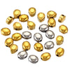 Stainless Steel Oval Drop And Curved Electroplated Spacer And Positioning Beads For Diy Jewelry Accessories