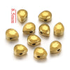 Stainless Steel Oval Drop And Curved Electroplated Spacer And Positioning Beads For Diy Jewelry Accessories