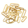 Stainless Steel Oval Rectangular Border Fish Pattern Electroplated Diy Jewelry Handmade Earrings Connector Supplies Accessories