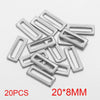 Stainless Steel Oval Rectangular Border Fish Pattern Electroplated Diy Jewelry Handmade Earrings Connector Supplies Accessories