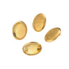 Stainless Steel Oval Star Fish Pattern Gold Plated Electroplated Earrings Making Supplies Jewelry