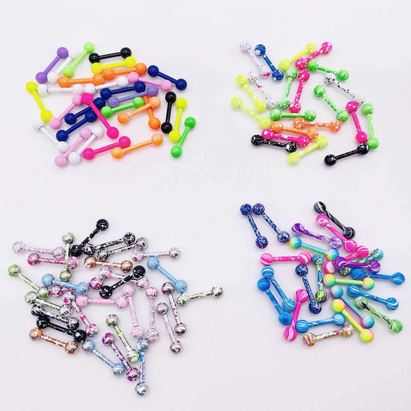 Stainless Steel Painted Geometric Circular Nose Rings Eyebrow Nails Cshaped Ear Bone Nails Lip Nail Piercing Jewelry