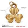 316L Stainless Steel Palm Sixpointed Star Shape Pendant Jewelry For Women Plated With Gold