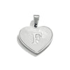 Stainless Steel Peach Heart And English Letter Diy Handmade Electroplated Pendant Necklace Accessories
