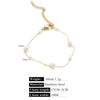 Stainless Steel Pearl Minimalist Totem Electroplating Women's Necklace Bracelet Diy Accessories